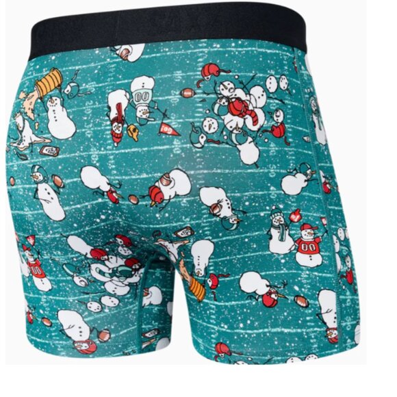 SAXX VIBE Christmas Boxer Briefs “Gridiron Snowman” - Picture 2 of 4